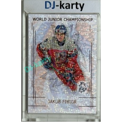 2025/26 Real Cards serie 1 Collectors Edition #U20-06 Jakub Fibigr World junior Championship U20 2025/26 Bronze Jungle xx/15