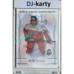 2025/26 Real Cards serie 1 Collectors Edition #U20-21 Petr Sikora World junior Championship U20 2025/26 Emerald xx/22