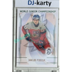 2025/26 Real Cards serie 1 Collectors Edition #U20-06 Jakub Fibigr World junior Championship U20 2025/26 Emerald xx/22