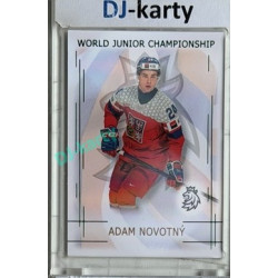 2025/26 Real Cards serie 1 Collectors Edition #U20-17 Adam Novotný World junior Championship U20 2025/26 Emerald xx/22