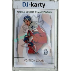 2025/26 Real Cards serie 1 Collectors Edition #U20-03 Vojtěch Čihař World junior Championship U20 2025/26 Emerald xx/22
