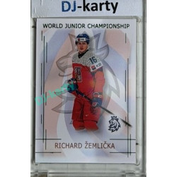 2025/26 Real Cards serie 1 Collectors Edition #U20-23 Richard Žemlička World junior Championship U20 2025/26 Emerald xx/22