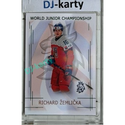 2025/26 Real Cards serie 1 Collectors Edition #U20-23 Richard Žemlička World junior Championship U20 2025/26 Emerald xx/22