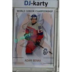 2025/26 Real Cards serie 1 Collectors Edition #U20-01 Adam Benák World junior Championship U20 2025/26 Emerald xx/22