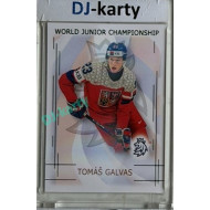 2025/26 Real Cards serie 1 Collectors Edition #U20-07 Tomáš Galvas World junior Championship U20 2025/26 Emerald xx/22