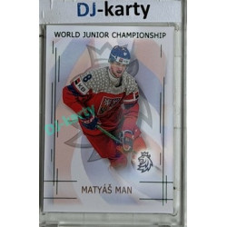 2025/26 Real Cards serie 1 Collectors Edition #U20-13 Matyáš Man World junior Championship U20 2025/26 Emerald xx/22