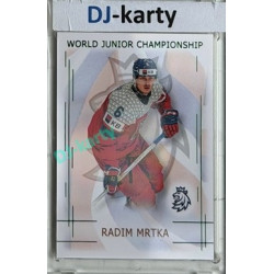 2025/26 Real Cards serie 1 Collectors Edition #U20-15 Radim Mrtka World junior Championship U20 2025/26 Emerald xx/22