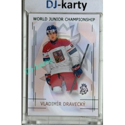 2025/26 Real Cards serie 1 Collectors Edition #U20-05 Vladimír Dravecký World junior Championship U20 2025/26 Emerald xx/22