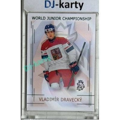 2025/26 Real Cards serie 1 Collectors Edition #U20-05 Vladimír Dravecký World junior Championship U20 2025/26 Emerald xx/22