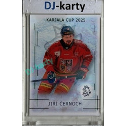 2025/26 Real Cards serie 1 Collectors Edition #KC-04 Jiří Černoch Karjala Cup 2025 Emerald xx/22