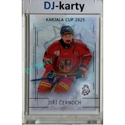 2025/26 Real Cards serie 1 Collectors Edition #KC-04 Jiří Černoch Karjala Cup 2025 Emerald xx/22