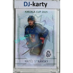 2025/26 Real Cards serie 1 Collectors Edition #KC-22 Matěj Stránský Karjala Cup 2025 Emerald xx/22