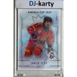 2025/26 Real Cards serie 1 Collectors Edition #KC-05 Jakub Flek Karjala Cup 2025 Emerald xx/22