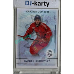 2025/26 Real Cards serie 1 Collectors Edition #KC-16 Daniel Kurovský Karjala Cup 2025 Emerald xx/22