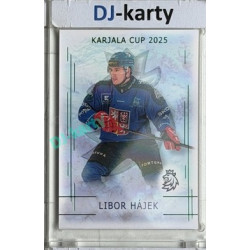 2025/26 Real Cards serie 1 Collectors Edition #KC-06 Libor Hájek Karjala Cup 2025 Emerald xx/22