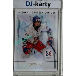 2025/26 Real Cards serie 1 Collectors Edition #HG-06 David Huk Hlinka-Gretzky cup U18 Emerald xx/22