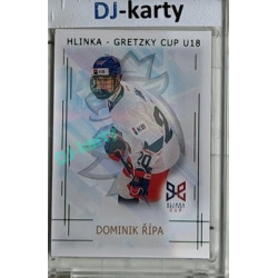 2025/26 Real Cards serie 1 Collectors Edition #HG-17 Dominik Řípa Hlinka-Gretzky cup U18 Emerald xx/22