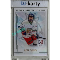 2025/26 Real Cards serie 1 Collectors Edition #HG-22 Petr Tomek Hlinka-Gretzky cup U18 Emerald xx/22