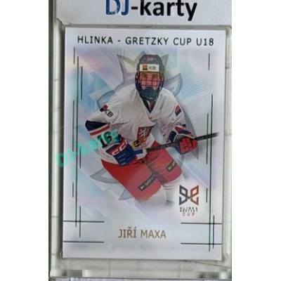 2025/26 Real Cards serie 1 Collectors Edition #HG-10 Jiří Maxa Hlinka-Gretzky cup U18 Emerald xx/22