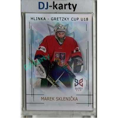 2025/26 Real Cards serie 1 Collectors Edition #HG-19 Marek Sklenička Hlinka-Gretzky cup U18 Emerald xx/22
