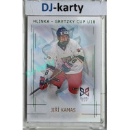 2025/26 Real Cards serie 1 Collectors Edition #HG-08 Jiří Kamas Hlinka-Gretzky cup U18 Emerald xx/22