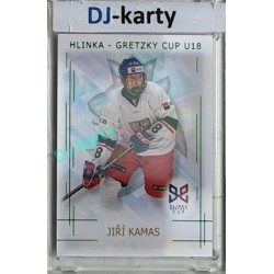 2025/26 Real Cards serie 1 Collectors Edition #HG-08 Jiří Kamas Hlinka-Gretzky cup U18 Emerald xx/22