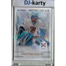 2025/26 Real Cards serie 1 Collectors Edition #HG-13 František Poletín Hlinka-Gretzky cup U18 Emerald xx/22