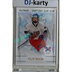 2025/26 Real Cards serie 1 Collectors Edition #HG-12 Filip Novák Hlinka-Gretzky cup U18 Emerald xx/22