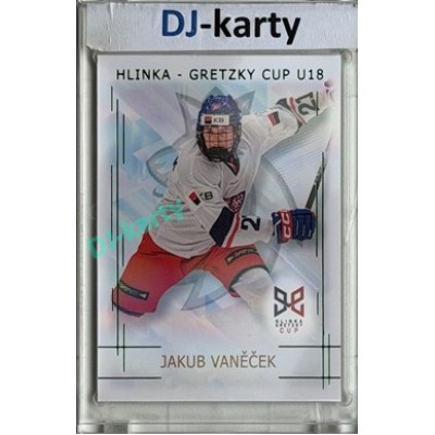 2025/26 Real Cards serie 1 Collectors Edition #HG-24 Jakub Vaněček Hlinka-Gretzky cup U18 Emerald xx/22
