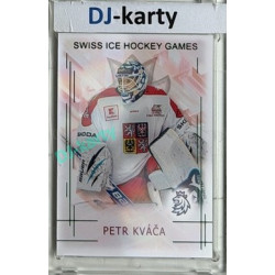 2025/26 Real Cards serie 1 Collectors Edition #SHG-16 Petr Kváča Swiss ice hockey games 2025/26 Emerald xx/22