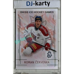 2025/26 Real Cards serie 1 Collectors Edition #SHG-04 Roman Červenka Swiss ice hockey games 2025/26 Emerald xx/22