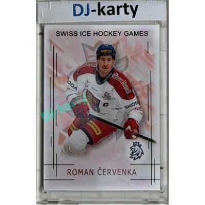 2025/26 Real Cards serie 1 Collectors Edition #SHG-04 Roman Červenka Swiss ice hockey games 2025/26 Emerald xx/22