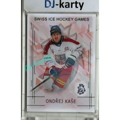 2025/26 Real Cards serie 1 Collectors Edition #SHG-09 Ondřej Kaše Swiss ice hockey games 2025/26 Emerald xx/22