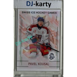 2025/26 Real Cards serie 1 Collectors Edition #SHG-11 Pavel Kousal Swiss ice hockey games 2025/26 Emerald xx/22