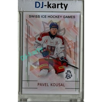 2025/26 Real Cards serie 1 Collectors Edition #SHG-11 Pavel Kousal Swiss ice hockey games 2025/26 Emerald xx/22