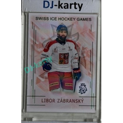 2025/26 Real Cards serie 1 Collectors Edition #SHG-26 Libor Zábranský Swiss ice hockey games 2025/26 Emerald xx/22