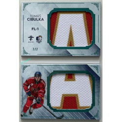 2025/26 Real Cards serie 1 Collectors Edition #FL-1 Tomáš Cibulka Fabulous Letters Booklet 7/7 (písmeno A - 1of1)