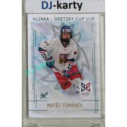 2025/26 Real Cards serie 1 Collectors Edition #HG-21 Matěj Tománek Hlinka-Gretzky cup U18 Ice Water Turquoise 1of1