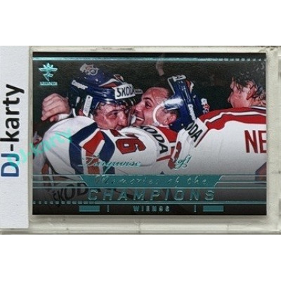 2025/26 Real Cards serie 1 Collectors Edition #MCH-37 Kadlec / Reichel / Neckář Memories of the Champions Turquoise 1of1