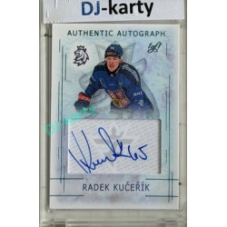 2025/26 Real Cards serie 1 Collectors Edition #AA-14 Radek Kučeřík Karjala Cup 2025/26 Autographs Turquoise 1of1