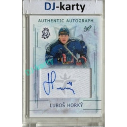 2025/26 Real Cards serie 1 Collectors Edition #AA-06 Luboš Horký Karjala Cup 2025/26 Autographs Turquoise 1of1