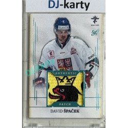 2025/26 Real Cards serie 1 Collectors Edition #AJ-23 David Špaček Authentic Patch Turquoise 1of1