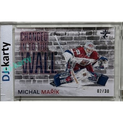 2025/26 Real Cards serie 1 Collectors Edition #CHW-25 Michal Mařík Changed in to the wall Crosslight xx/30