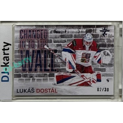 2025/26 Real Cards serie 1 Collectors Edition #CHW-07 Lukáš Dostál Changed in to the wall Crosslight xx/30