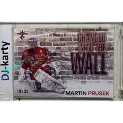 2025/26 Real Cards serie 1 Collectors Edition #CHW-15 Martin Prusek Changed in to the wall Crosslight xx/30