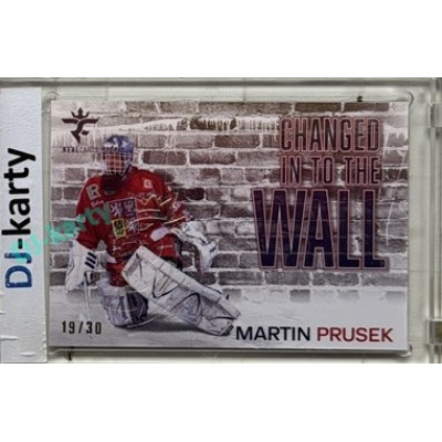 2025/26 Real Cards serie 1 Collectors Edition #CHW-15 Martin Prusek Changed in to the wall Crosslight xx/30