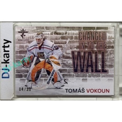 2025/26 Real Cards serie 1 Collectors Edition #CHW-13 Tomáš Vokoun Changed in to the wall Crosslight xx/30