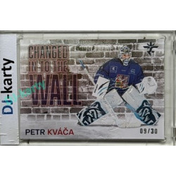 2025/26 Real Cards serie 1 Collectors Edition #CHW-06 Petr Kváča Changed in to the wall Crosslight xx/30