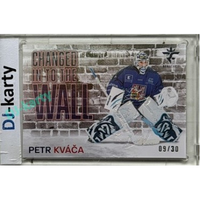 2025/26 Real Cards serie 1 Collectors Edition #CHW-06 Petr Kváča Changed in to the wall Crosslight xx/30