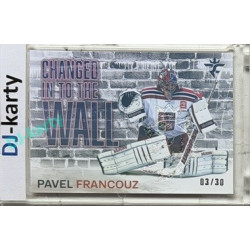 2025/26 Real Cards serie 1 Collectors Edition #CHW-10 Pavel Francouz Changed in to the wall Crosslight xx/30